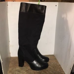 And Abigail calf high boots sz 9
